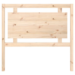 vidaXL Bed Headboard | Natural Pine | Solid Pine Wood | 105 cm x 100 cm 4