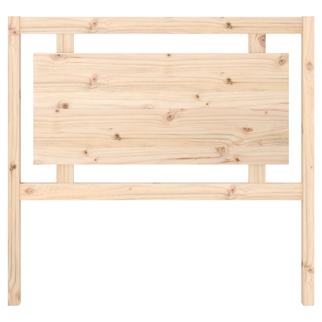 vidaXL Bed Headboard | Natural Pine | Solid Pine Wood | 105 cm x 100 cm 4
