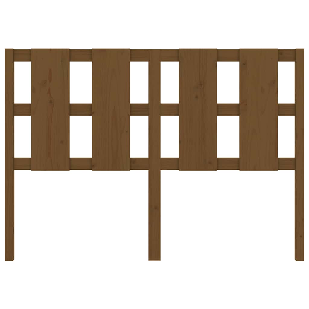 vidaXL Bed Headboard | Honey brown | Solid pine wood | Medium | Durable 4
