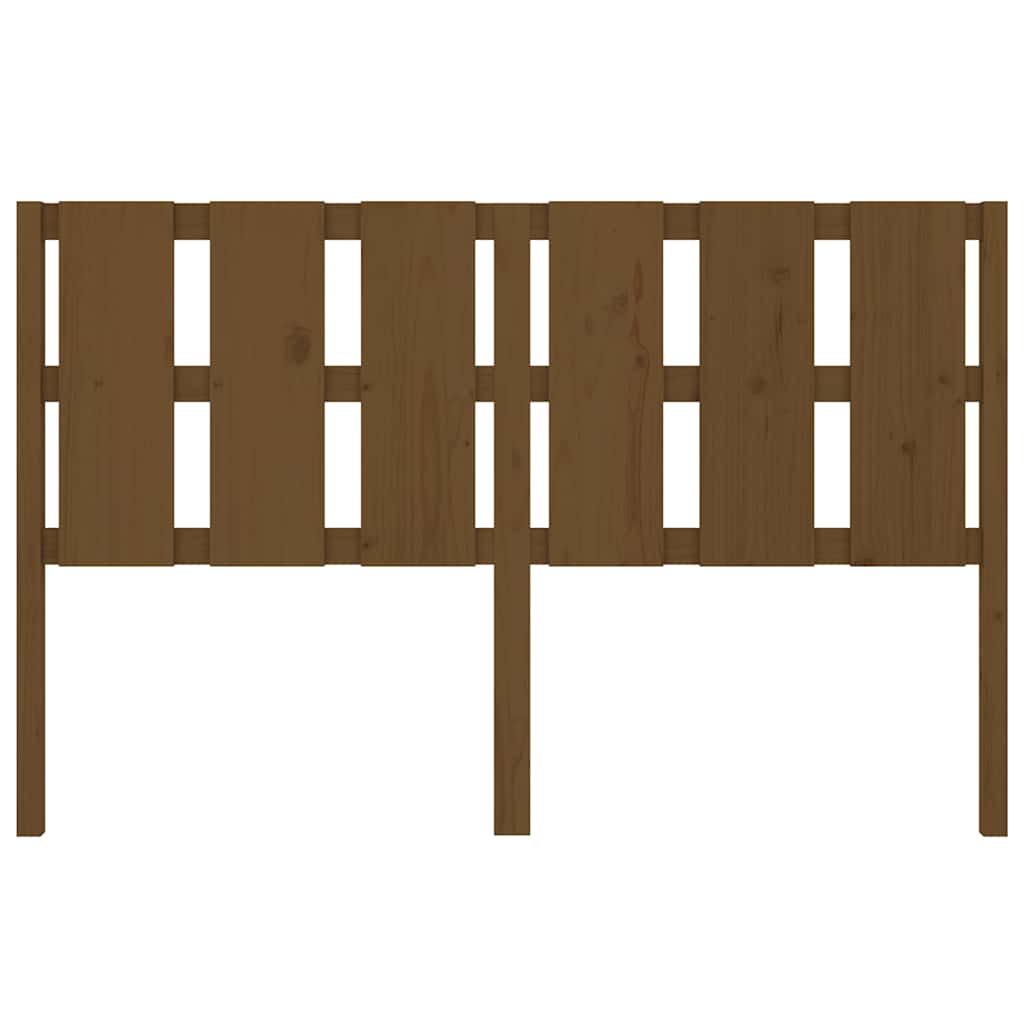 vidaXL Bed Headboard | Honey brown | Solid pine wood | Standard | Nice Design 4