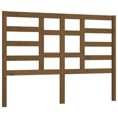 vidaXL Bed Headboard | Honey brown | Solid pine wood | Medium 2