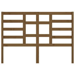 vidaXL Bed Headboard | Honey brown | Solid pine wood | Medium 4
