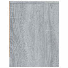 vidaXL Bedside Cabinet Grey Sonoma 40x30x40 cm Engineered Wood 5