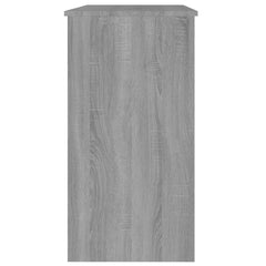 vidaXL Desk Grey Sonoma 80x40x75 cm Engineered Wood 5