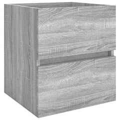 vidaXL Sink Cabinet | Grey Sonoma | Engineered wood | Compact | Sink Cabinet 2