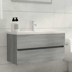 vidaXL Sink Cabinet 90x38.5x45 cm Engineered Wood
