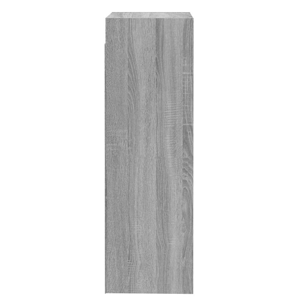 vidaXL TV Cabinet Grey Sonoma 30.5x30x90 cm Engineered Wood 5