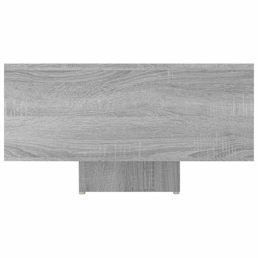 vidaXL Coffee Table Grey Sonoma 85x55x31 cm Engineered Wood 6