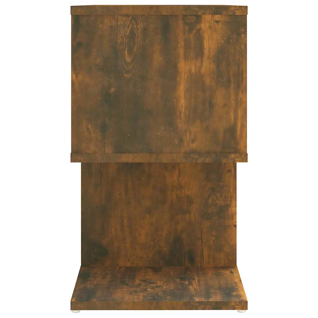 vidaXL Bedside Cabinets 2 pcs Smoked Oak 50x30x51,5 cm Engineered Wood 6