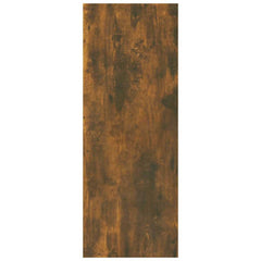 vidaXL Console Table Smoked Oak 105x30x80 cm Engineered Wood 5