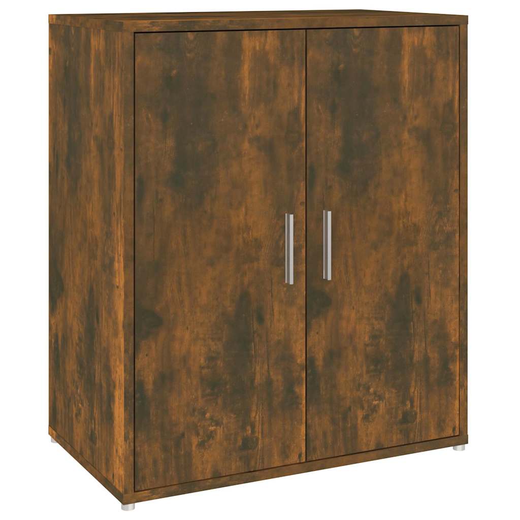 vidaXL Shoe cabinets 60 x 35 x 70 cm Smoked Oak 4