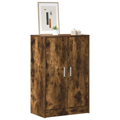 vidaXL Shoe cabinets 60 x 35 x 92 cm Engineered Wood Smoked Oak 3
