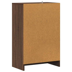 vidaXL Shoe cabinets 60 x 35 x 92 cm Engineered Wood Brown Oak 6
