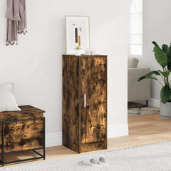 Shoe Cabinet 32x35x92 cm Engineered Wood Width 32 cm Height 92 cm Smoked oak