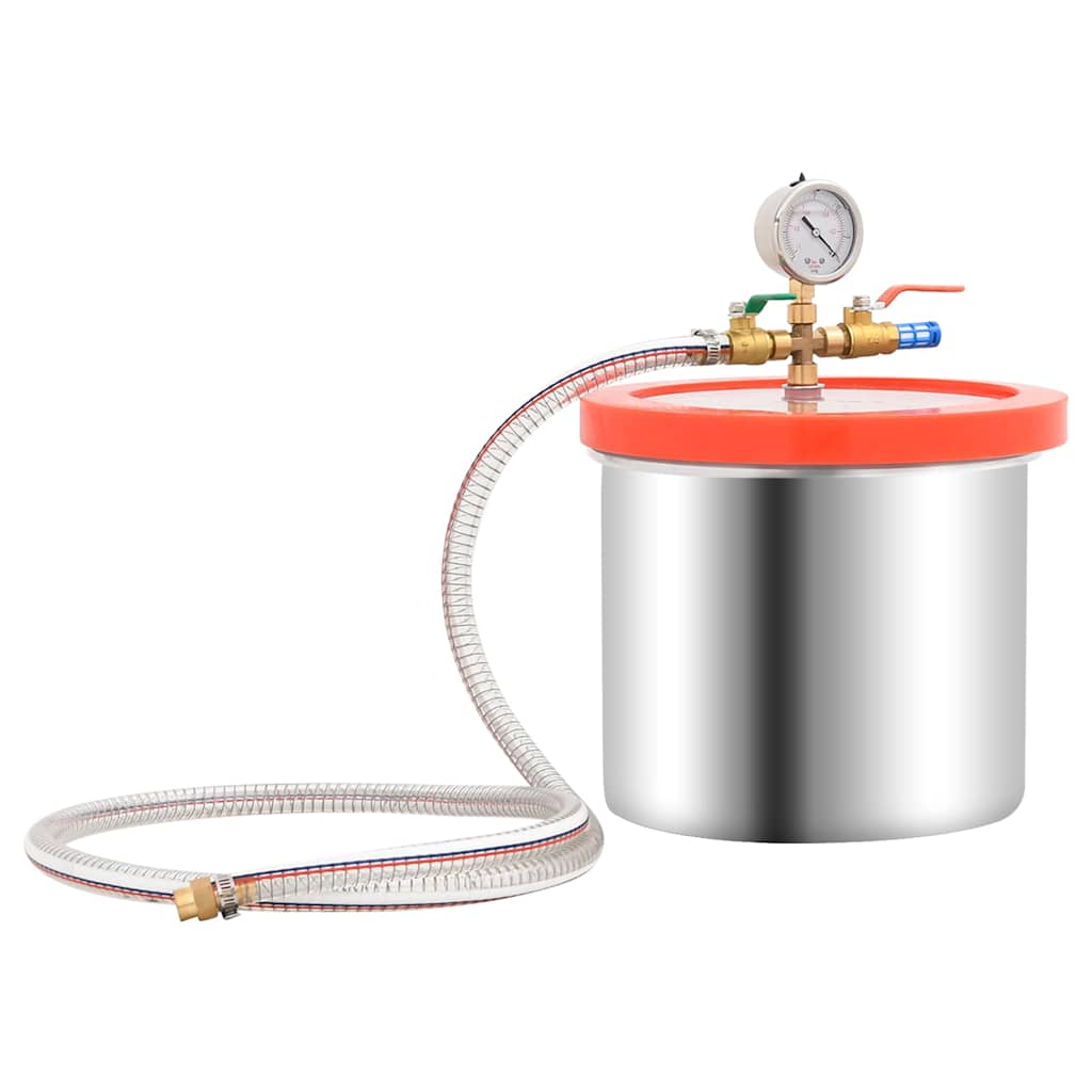 Vacuum Chamber Stainless Steel 3,7 L 7.4 l