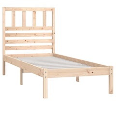 vidaXL Bed Frame without Mattress 75x190 cm Small Single 3