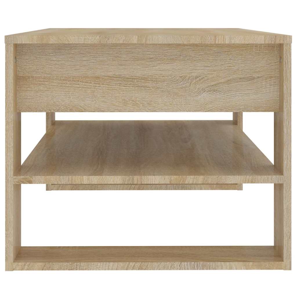 vidaXL Coffee Table | Sonoma oak | Engineered wood | Medium | Coffee Table 4