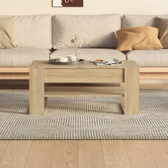 vidaXL Coffee Table | Sonoma oak | Engineered wood | Medium | Coffee Table 5