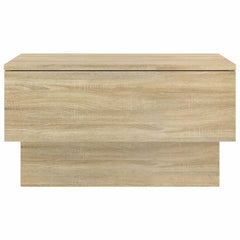 vidaXL Wall-mounted Bedside Cabinet | Set of 2 | Sonoma Oak | Engineered Wood 6