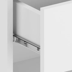 810953 vidaXL Wall-mounted Bedside Cabinet White 6