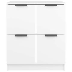 vidaXL Sideboard | White | Engineered wood | Compact | Sideboard | Rectangular 5