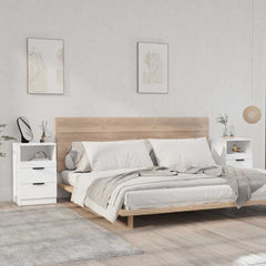 vidaXL Bedside Cabinets Engineered Wood