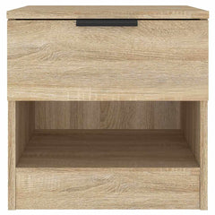 vidaXL Bedside Cabinets 2 pcs Sonoma Oak Engineered Wood 4
