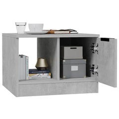 vidaXL Coffee Table | Concrete Grey | Engineered Wood | Medium | Coffee Table 4