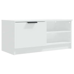 vidaXL TV Cabinet White 80x35x36,5 cm Engineered Wood 2