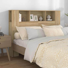 Headboard Cabinet 140x18.5x104.5 cm 140 cm Sonoma oak