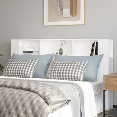Headboard Cabinet 180x18.5x104.5 cm 180 cm White