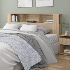 Headboard Cabinet 200x18.5x104.5 cm 200 cm Sonoma oak