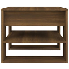vidaXL Coffee Table | Brown Oak | Engineered Wood | 55.5 x 55 x 45 cm 4