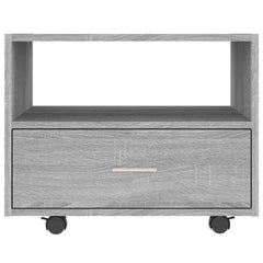 vidaXL Coffee Table | Grey Sonoma | Engineered wood | Compact | Coffee Table 5