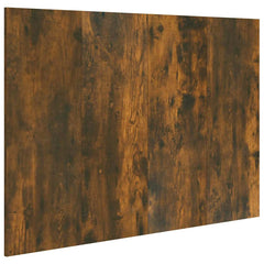vidaXL Bed Headboard Smoked Oak 120x1,5x80 cm Engineered Wood 2