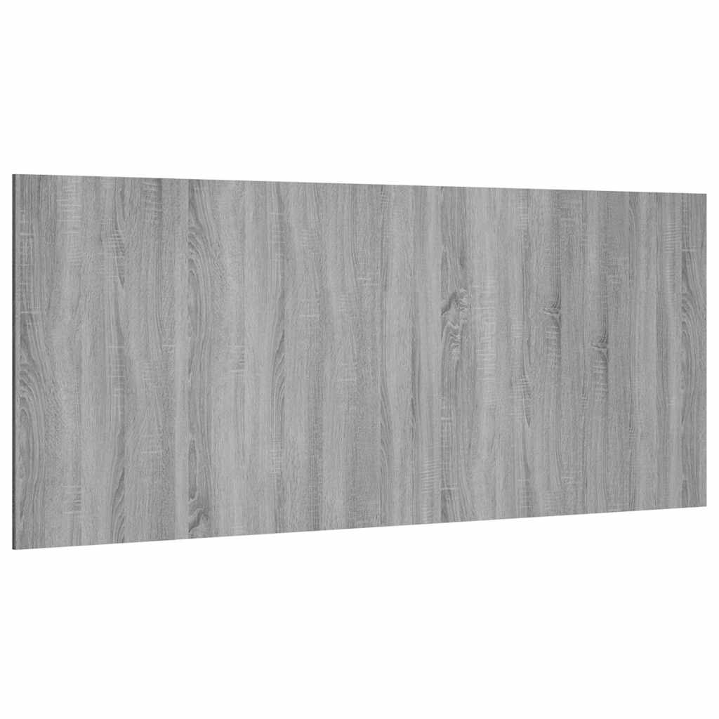 816977 vidaXL Bed Headboard Grey Sonoma 200x1,5x80 cm Engineered Wood 2