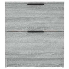 vidaXL Bedside Cabinets 2 pcs Grey Sonoma Engineered Wood 6