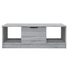 vidaXL Coffee Table | Grey Sonoma | Engineered Wood | Medium | Coffee Table 3