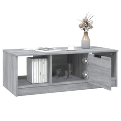 vidaXL Coffee Table | Grey Sonoma | Engineered Wood | Medium | Coffee Table 6