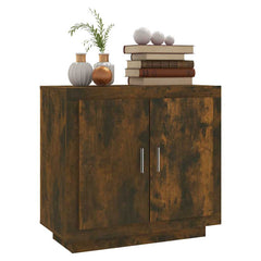 vidaXL Sideboard | Smoked Oak | Engineered wood | Medium | Cabinet | Rectangular 4