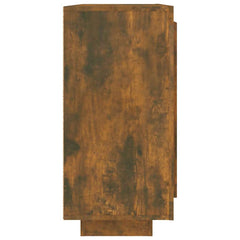 vidaXL Sideboard | Smoked oak | Engineered wood | 92 x 35 x 75 cm | Storage 6