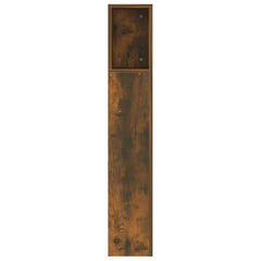 Headboard Cabinet 160x18.5x104.5 cm 160 cm Smoked oak