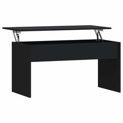 vidaXL Coffee Table | Black | Engineered wood | Medium | Adjustable Armrests 2