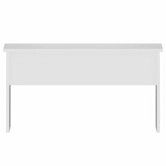 vidaXL Coffee Table | White | Engineered wood | Medium | Height-Adjustable 4