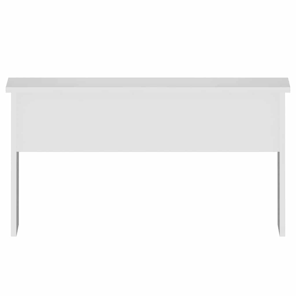 vidaXL Coffee Table | White | Engineered wood | Medium | Height-Adjustable 4