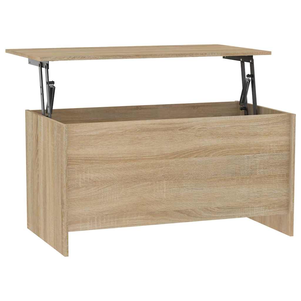 vidaXL Coffee Table | Sonoma oak | Engineered wood | Medium | Coffee Table 2