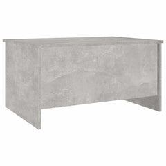 vidaXL Coffee Table | Concrete grey | Engineered wood | Medium | Storage 3