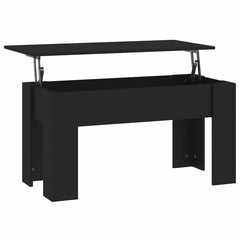 vidaXL Coffee Table | Black | Engineered wood | Standard | Adjustable Armrests 2