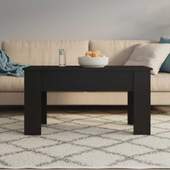 vidaXL Coffee Table | Black | Engineered wood | Standard | Adjustable Armrests 3