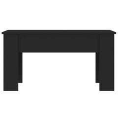 vidaXL Coffee Table | Black | Engineered wood | Standard | Adjustable Armrests 6